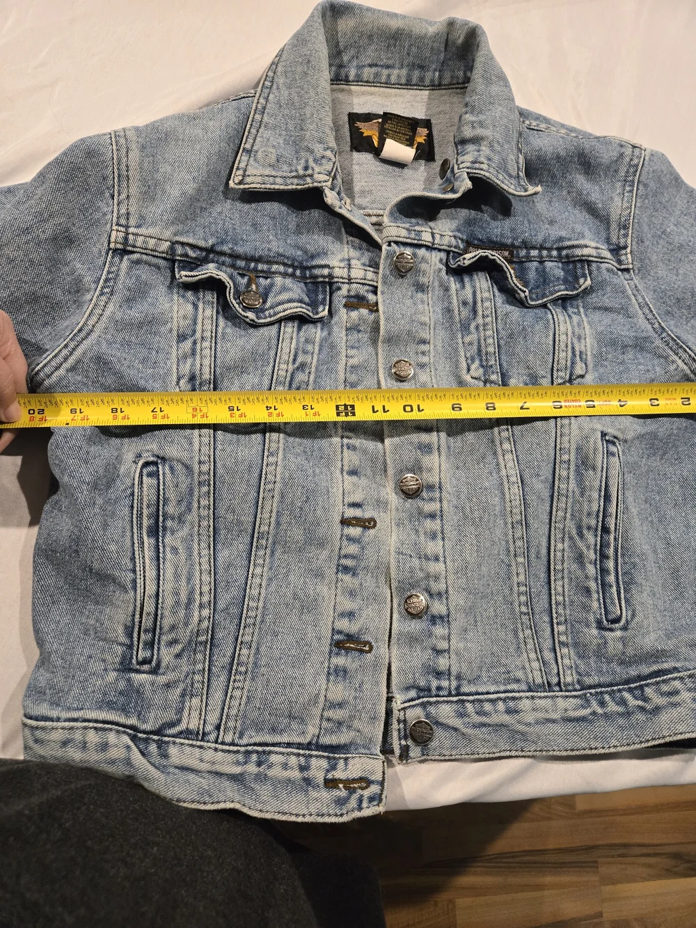 Harley-Davidson Light Blue Denim Jean Jacket